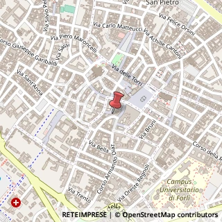 Mappa Via Melchiorre Missirini, 6, 47121 Forlì, Forlì-Cesena (Emilia Romagna)
