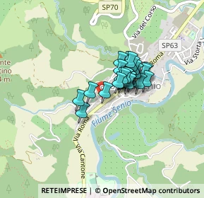 Mappa Viale Domenico Neri, 48032 Casola Valsenio RA, Italia (0.25862)