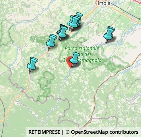 Mappa Viale Domenico Neri, 48032 Casola Valsenio RA, Italia (7.2535)