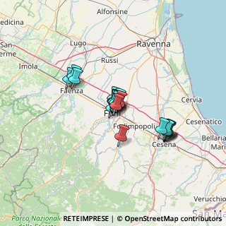 Mappa Via Lazzaretto, 47121 Forlì FC, Italia (8.7145)