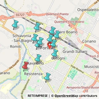Mappa Via Lazzaretto, 47121 Forlì FC, Italia (0.79308)