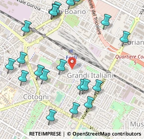 Mappa Piazzale G. Giolitti, 47122 Forlì FC, Italia (0.653)