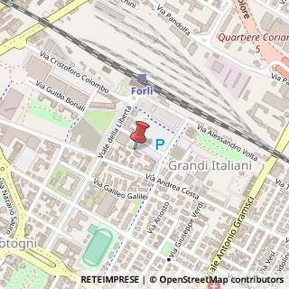 Mappa Piazzale G. Giolitti, 11, 47122 Forlì, Forlì-Cesena (Emilia Romagna)