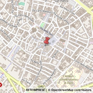Mappa Corso Armando Diaz, 11, 47121 Forlì, Forlì-Cesena (Emilia Romagna)