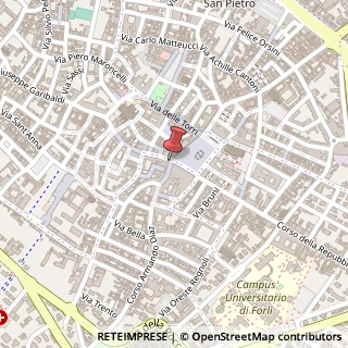 Mappa Corso Giuseppe Garibaldi, 1, 47121 Forlì, Forlì-Cesena (Emilia Romagna)