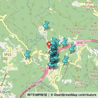 Mappa Via al Bricco, 17024 Orco Feglino SV, Italia (0.5625)
