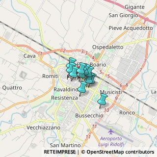 Mappa Via Carlo Cignani, 47121 Forlì FC, Italia (0.64273)