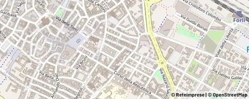 Mappa Forlì
