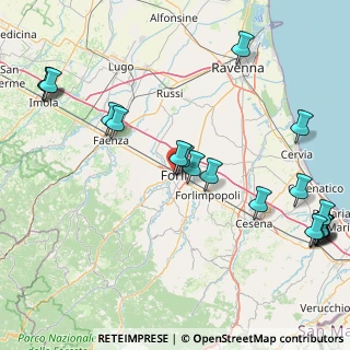 Mappa Via Carlo Cignani, 47121 Forlì FC, Italia (22.209)