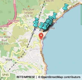 Mappa Via Serra, 17028 Spotorno SV, Italia (0.661)