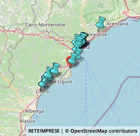 Mappa Via Serra, 17028 Spotorno SV, Italia (10.36211)