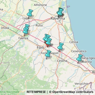 Mappa Via Giovanni Giorgi, 47122 Forlì FC, Italia (15.38333)