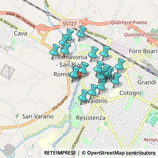 Mappa Viale Salinatore, 47121 Forlì FC, Italia (0.689)