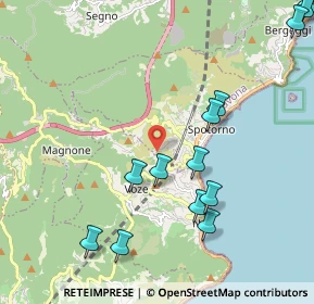 Mappa Via Coreallo, 17028 Spotorno SV, Italia (2.55846)