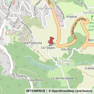 Mappa Via Oppio, 8, 41029 Sestola, Modena (Emilia Romagna)