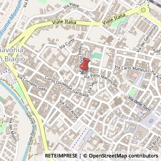 Mappa Via Piero Maroncelli, n.56, 47122 Forlì, Forlì-Cesena (Emilia Romagna)