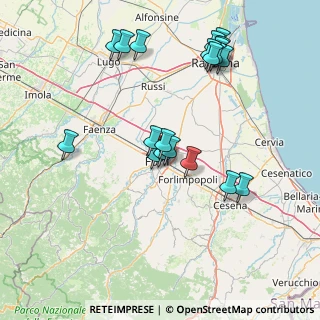 Mappa Via Cristoforo Colombo, 47122 Forlì FC, Italia (16.372)
