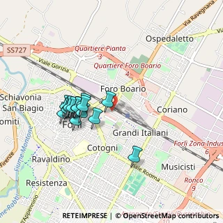 Mappa Via Cristoforo Colombo, 47122 Forlì FC, Italia (0.77813)
