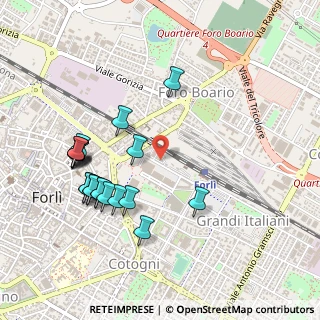 Mappa Via Cristoforo Colombo, 47122 Forlì FC, Italia (0.531)