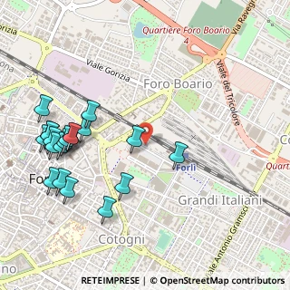 Mappa Via Cristoforo Colombo, 47122 Forlì FC, Italia (0.63)