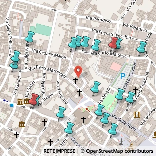 Mappa Via Maldenti, 47121 Forlì FC, Italia (0.17)
