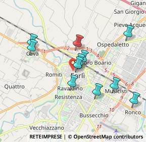 Mappa Via Maldenti, 47121 Forlì FC, Italia (1.78818)
