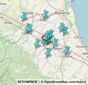 Mappa Via Maldenti, 47121 Forlì FC, Italia (9.61063)