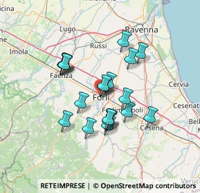 Mappa Via Maldenti, 47121 Forlì FC, Italia (11.269)