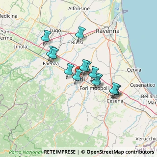 Mappa Via Edmondo de Amicis, 47121 Forlì FC, Italia (11.10857)