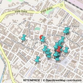 Mappa Via Hercolani Cesare, 47121 Forlì FC, Italia (0.259)