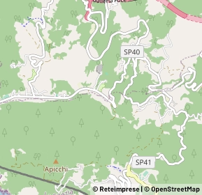 Mappa Località ronco, 19013 Deiva Marina SP, Italia (0.95385)