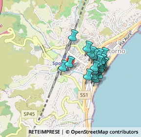 Mappa Piazza Napoleone, 17028 Spotorno SV, Italia (0.3395)