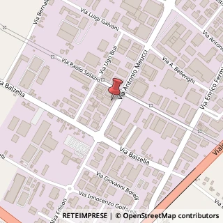 Mappa Via Antonio Meucci, 5/a, 47122 Forlì, Forlì-Cesena (Emilia Romagna)