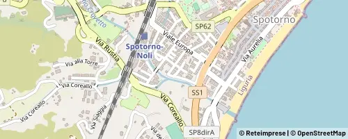 Mappa Spotorno