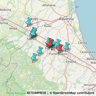 Mappa Piazzale Melozzo degli Ambrogi, 47121 Forlì FC, Italia (8.99188)