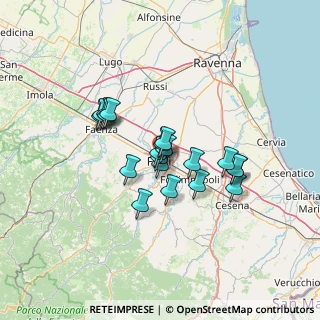 Mappa Via Porta S. Pietro, 47121 Forlì FC, Italia (10.129)