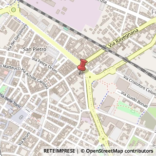 Mappa Via Porta San Pietro, 16, 47121 Forlì, Forlì-Cesena (Emilia Romagna)