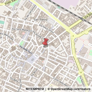 Mappa Via dei Filarmonici,  8, 47100 Forlì, Forlì-Cesena (Emilia Romagna)