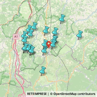 Mappa Via Campeggio, 40063 Monghidoro BO, Italia (6.7855)