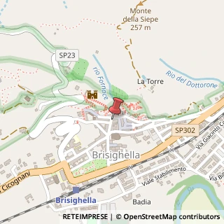 Mappa Via Porta Fiorentina, 3, 48013 Brisighella, Ravenna (Emilia Romagna)