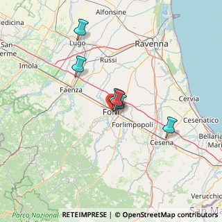 Mappa Via G. Gaudenzi, 47121 Forlì FC, Italia (31.09455)