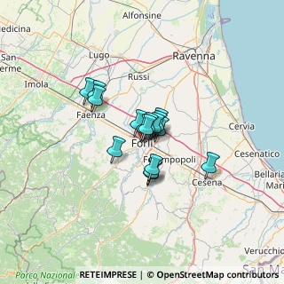 Mappa Via G. Gaudenzi, 47121 Forlì FC, Italia (7.52375)