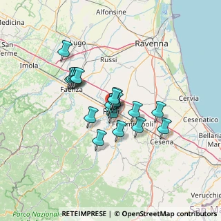 Mappa Via Maurizio Quadrio, 47121 Forlì FC, Italia (9.95053)