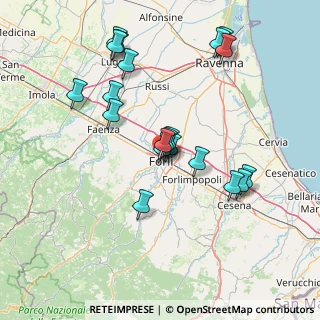 Mappa Via Maurizio Quadrio, 47121 Forlì FC, Italia (15.001)