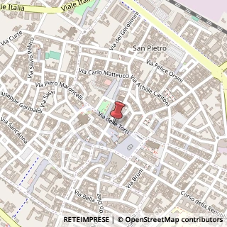 Mappa Via delle Torri, 19, 47121 Forlì, Forlì-Cesena (Emilia Romagna)