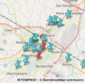 Mappa C I Portici, 47122 Forlì FC, Italia (1.827)