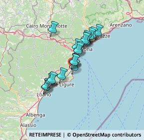 Mappa Via Foce, 17028 Spotorno SV, Italia (10.2965)