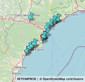 Mappa Via Foce, 17028 Spotorno SV, Italia (10.123)