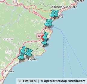 Mappa Via Foce, 17028 Spotorno SV, Italia (6.86538)