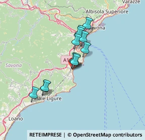 Mappa Via Foce, 17028 Spotorno SV, Italia (5.3225)